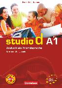 Studio d, Deutsch als Fremdsprache, Grundstufe, A1: Gesamtband, Kurs- und Übungsbuch mit Lerner-Audio-CD, Hörtexte der Übungen und des Modelltests Start Deutsch 1