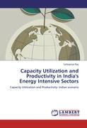 Capacity Utilization and Productivity in India's Energy Intensive Sectors