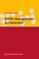 Public Management in Österreich