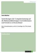 Auswirkungen der Computernutzung auf die Mathematikleistungen von Schülerinnen und Schülern in Deutschland