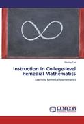 Instruction In College-level Remedial Mathematics