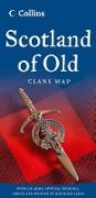 Scotland of Old: Clans Map of Scotland