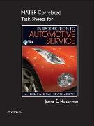 NATEF Correlated Task Sheets for Introduction to Automotive Service