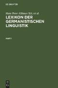 Lexikon der Germanistischen Linguistik