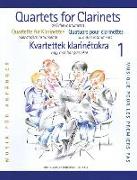 Clarinet Quartets for Beginners, Volume 1