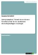 Literaturanalyse: 'Fremde in modernen Gesellschaften' in der modernen deutschsprachigen Soziologie