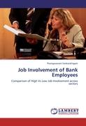 Job Involvement of Bank Employees