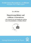 Finanzierung kleiner und mittlerer Unternehmen