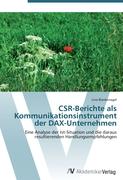 CSR-Berichte als Kommunikationsinstrument der DAX-Unternehmen