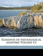 Elements of pathological anatomy Volume v.1