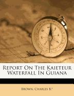 Report On The Kaieteur Waterfall In Guiana