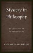 Mystery in Philosophy