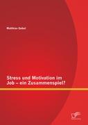 Stress und Motivation im Job ¿ ein Zusammenspiel?