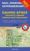 Rad-, Wander- und Gewässerkarte Dahme-Spree: Köpenick, Erkner, Königs Wusterhausen 1:35.000