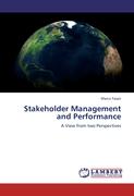 Stakeholder Management and Performance
