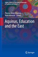 Aquinas, Education and the East