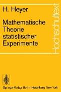 Mathematische Theorie statistischer Experimente