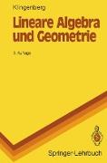Lineare Algebra und Geometrie