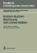 Kosten-Nutzen-Rechnung von Universitäten