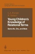 Young Children¿s Knowledge of Relational Terms