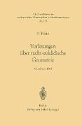 Vorlesungen über Nicht-Euklidische Geometrie