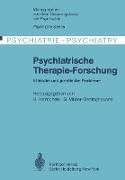 Psychiatrische Therapie-Forschung