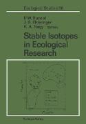 Stable Isotopes in Ecological Research