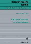 CAD Data Transfer for Solid Models