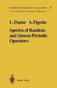 Spectra of Random and Almost-Periodic Operators