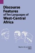 Discourse Features of Ten Languages of West-Central Africa