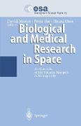 Biological and Medical Research in Space