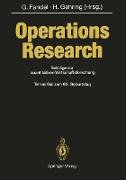 Operations Research