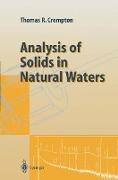 Analysis of Solids in Natural Waters