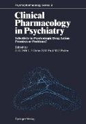 Clinical Pharmacology in Psychiatry