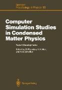 Computer Simulation Studies in Condensed Matter Physics