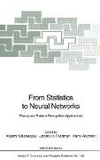 From Statistics to Neural Networks