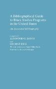 A Bibliographical Guide to Black Studies Programs in the United States