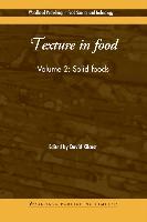 Texture in Food: Solid Foods