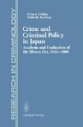 Crime and Criminal Policy in Japan