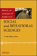 Methods and Applications of Statistics in the Social and Behavioral Sciences