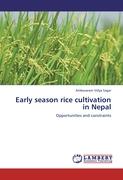 Early season rice cultivation in Nepal