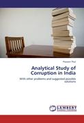 Analytical Study of Corruption in India