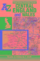 Central England & Wales Road Map