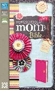 NIV, Homeschool Mom's Bible, Leathersoft, Pink