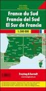 Frankreich Süd, Straßenkarte 1:500.000, freytag & berndt