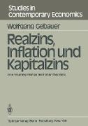 Realzins, Inflation und Kapitalzins