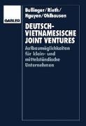 Deutsch-vietnamesische Joint Ventures