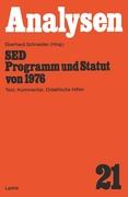 SED ¿ Programm und Statut von 1976