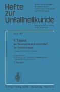 9. Tagung der Österreichischen Gesellschaft für Unfallchirurgie