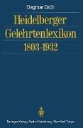 Heidelberger Gelehrtenlexikon 1803¿1932